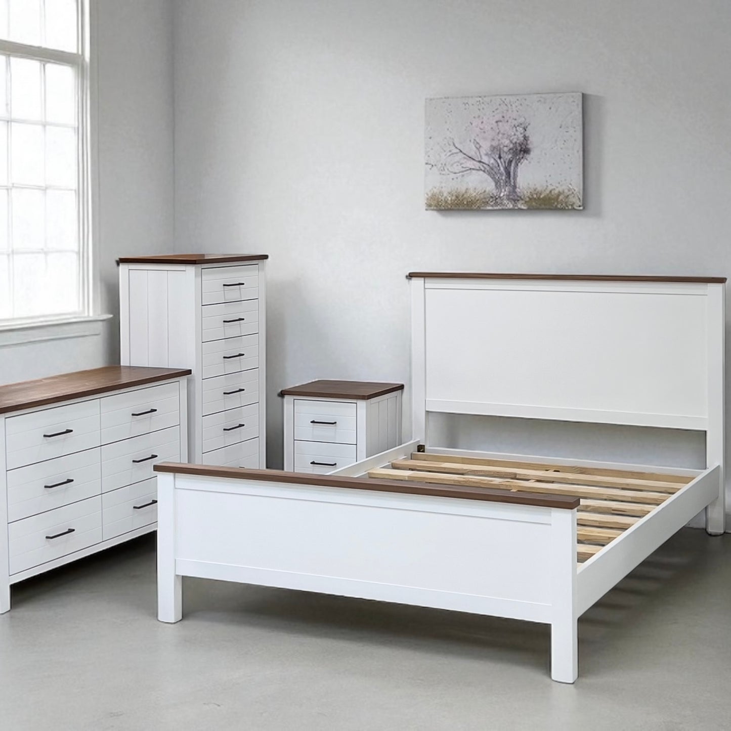 Walton 2-Drawer Bedside Table
