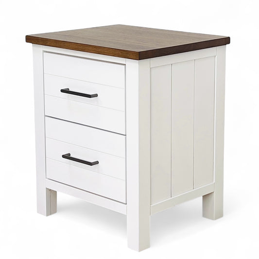 Walton 2-Drawer Bedside Table - Pre Order ETA 30/08/2026