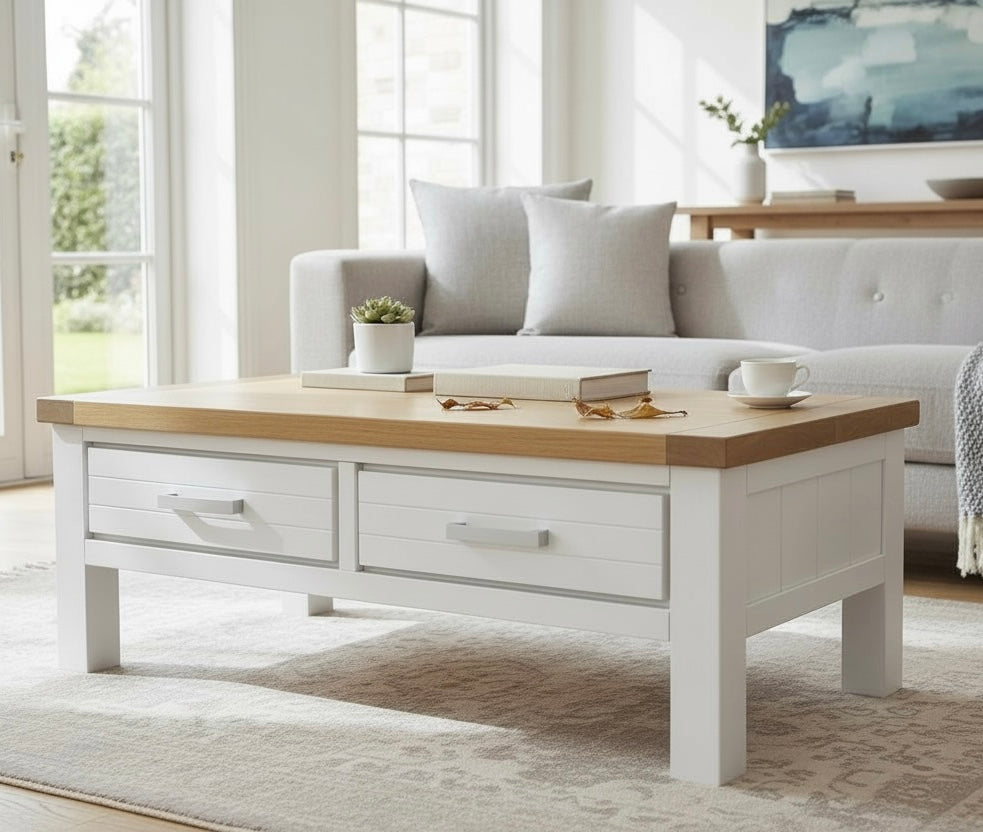 Sicily 2-Drawer Coffee Table