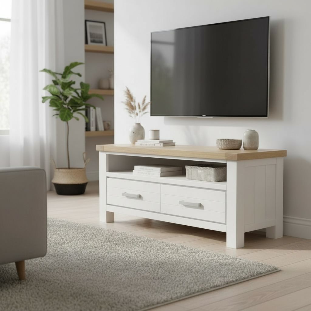 Sicily 2-Drawer Small TV Unit
