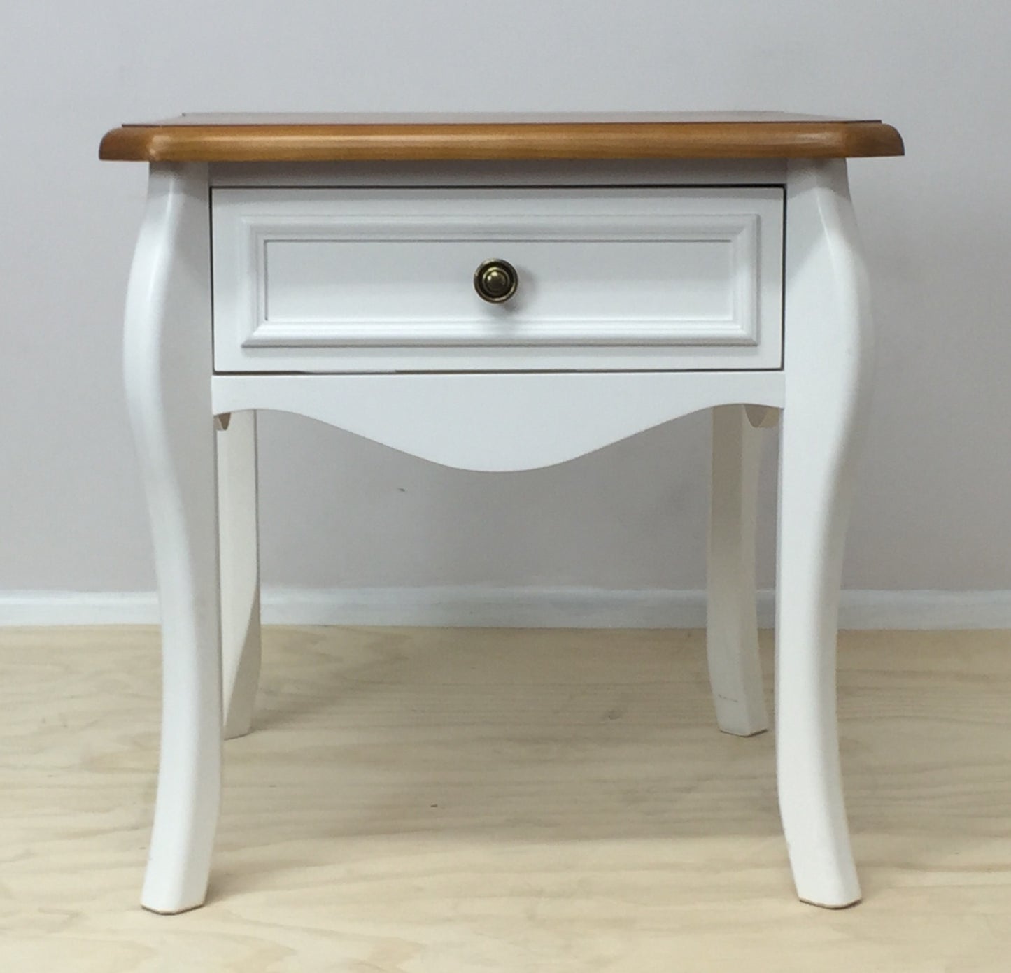 Iris 1-Drawer Lamp Table