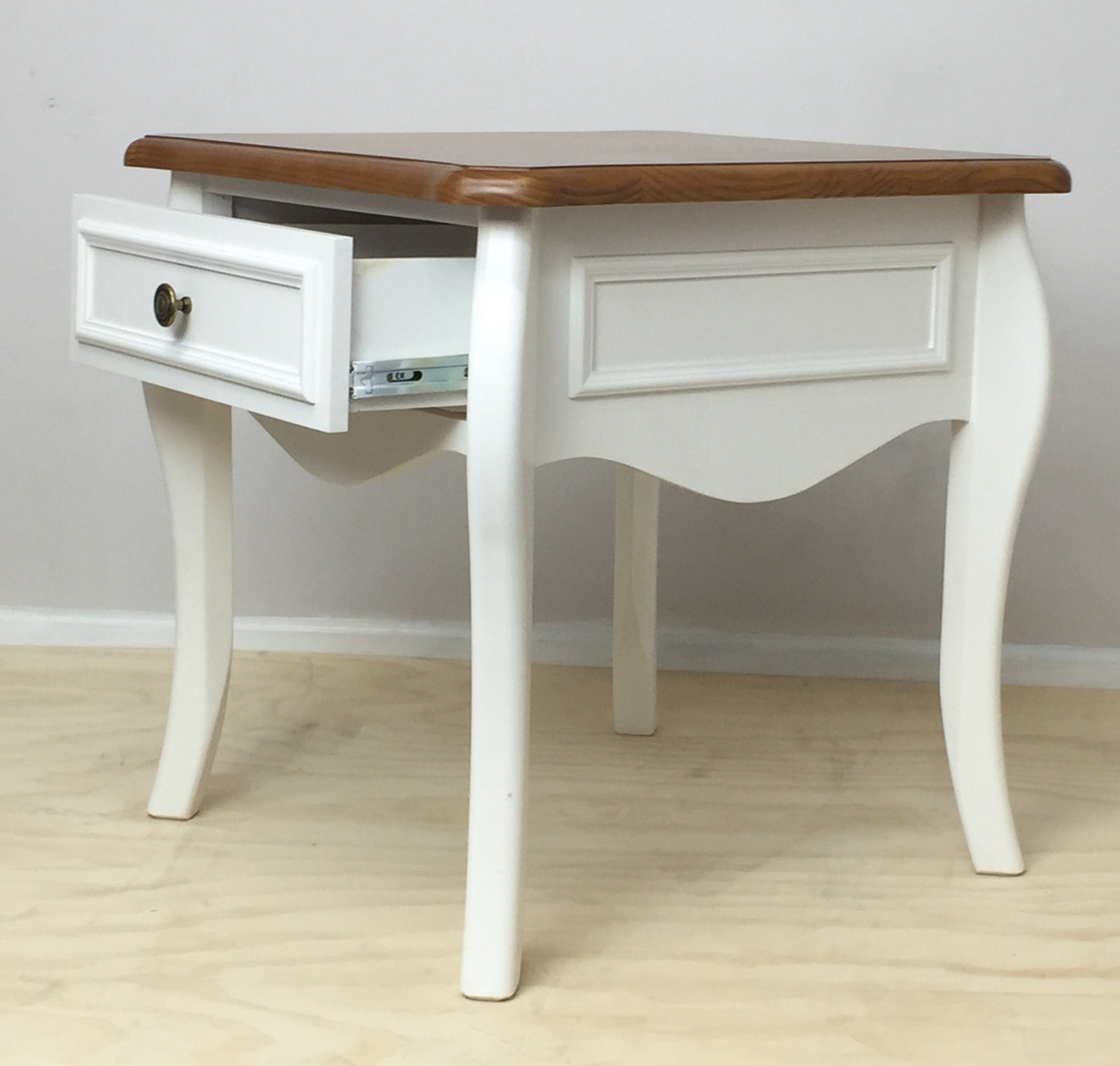 Iris 1-Drawer Lamp Table