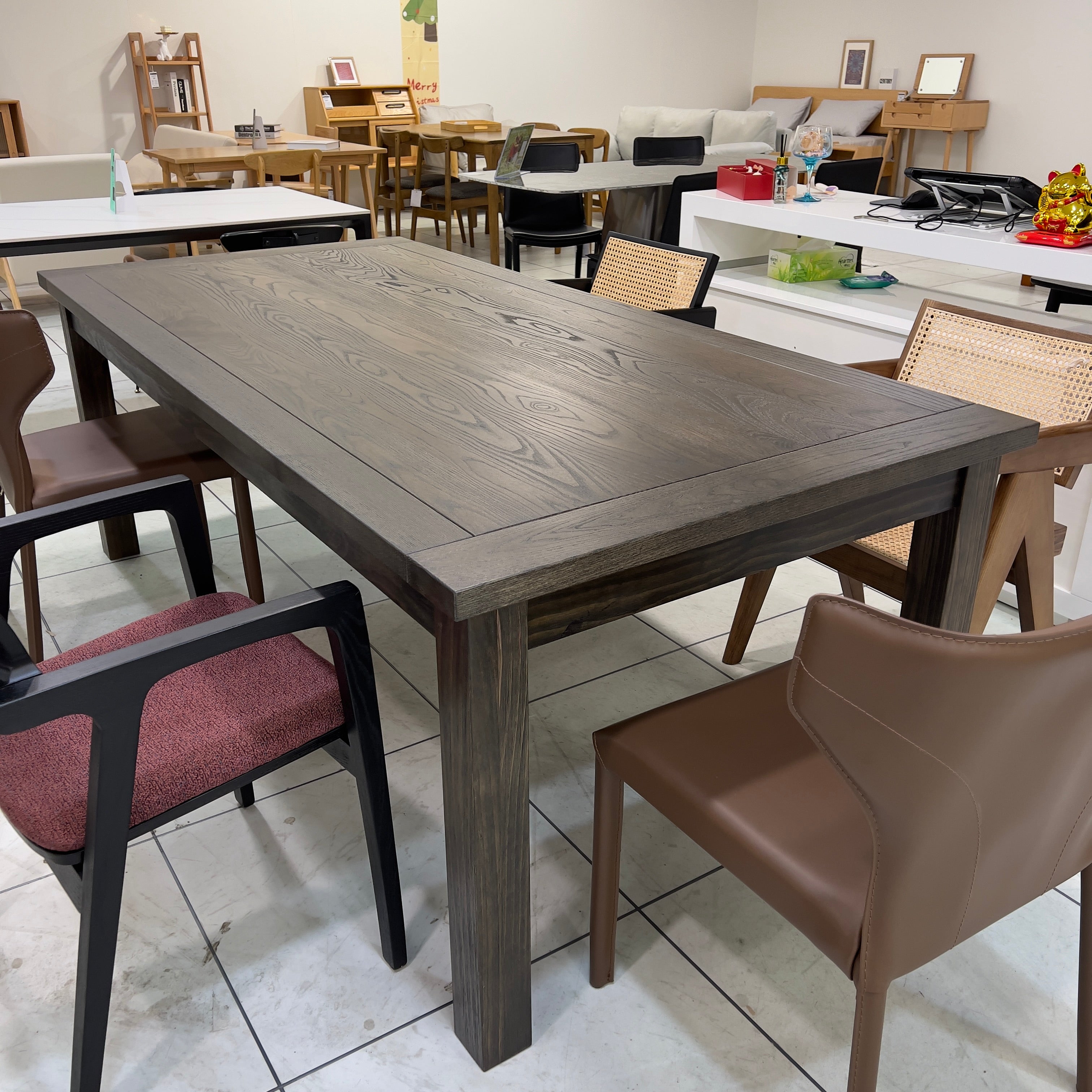 Asten Dining Table（2.1 m) – eHome Furniture