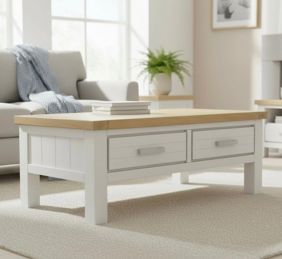 Sicily 2-Drawer Coffee Table