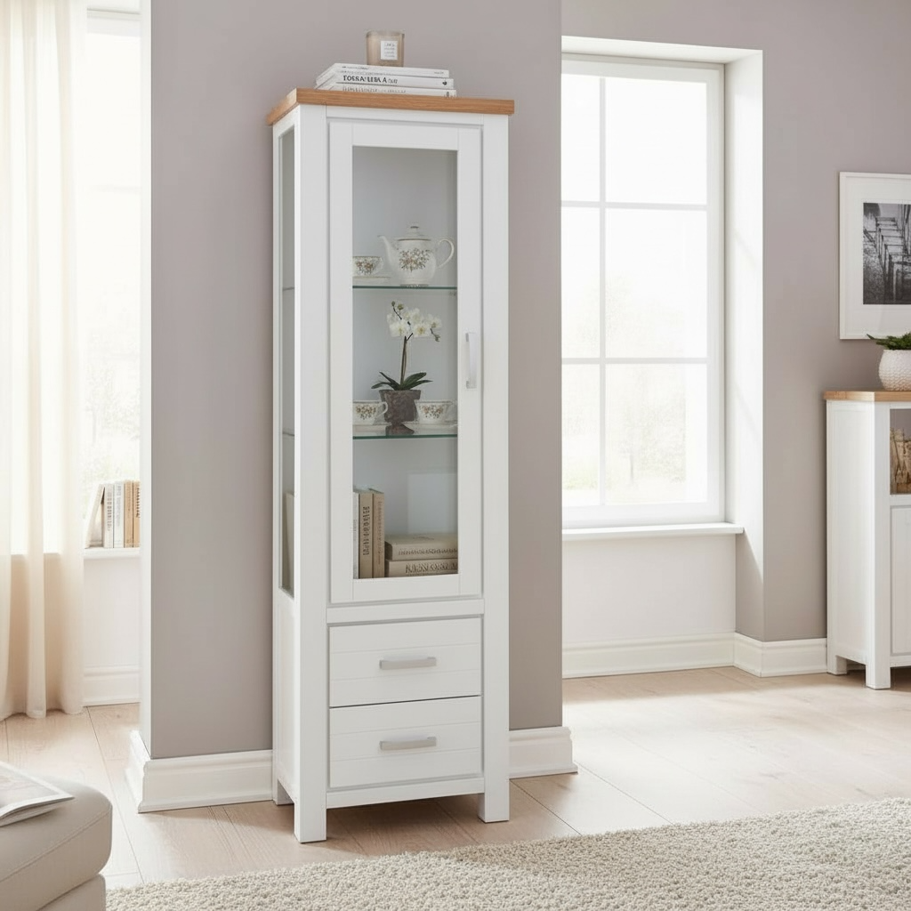 Sicily Narrow Display Unit (Right Opening)