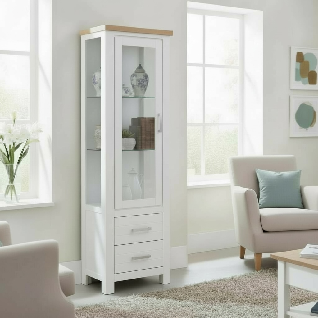 Sicily Narrow Display Unit (Left Opening)