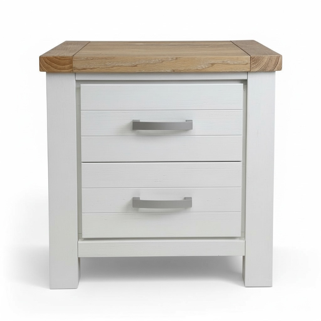 Sicily 2-Drawer Bedside Table
