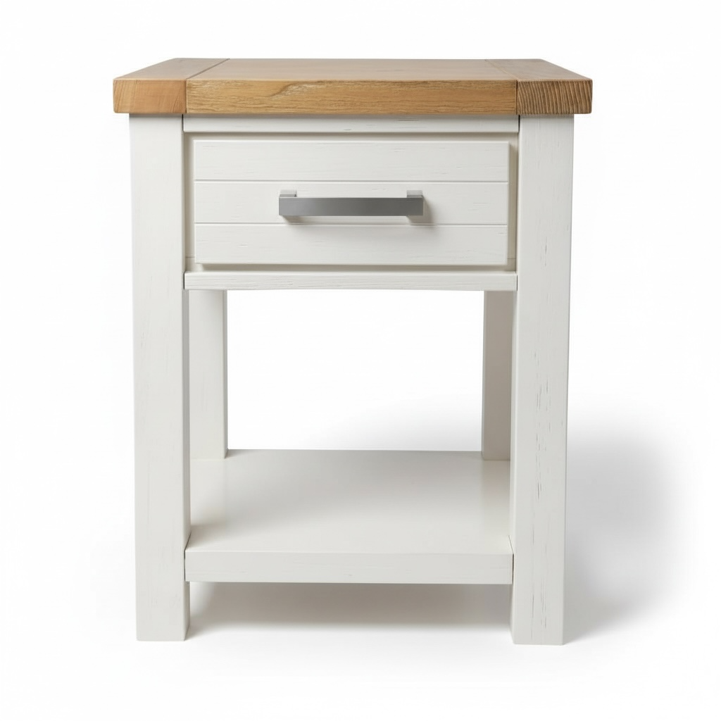 Sicily 1-Drawer Bedside Table