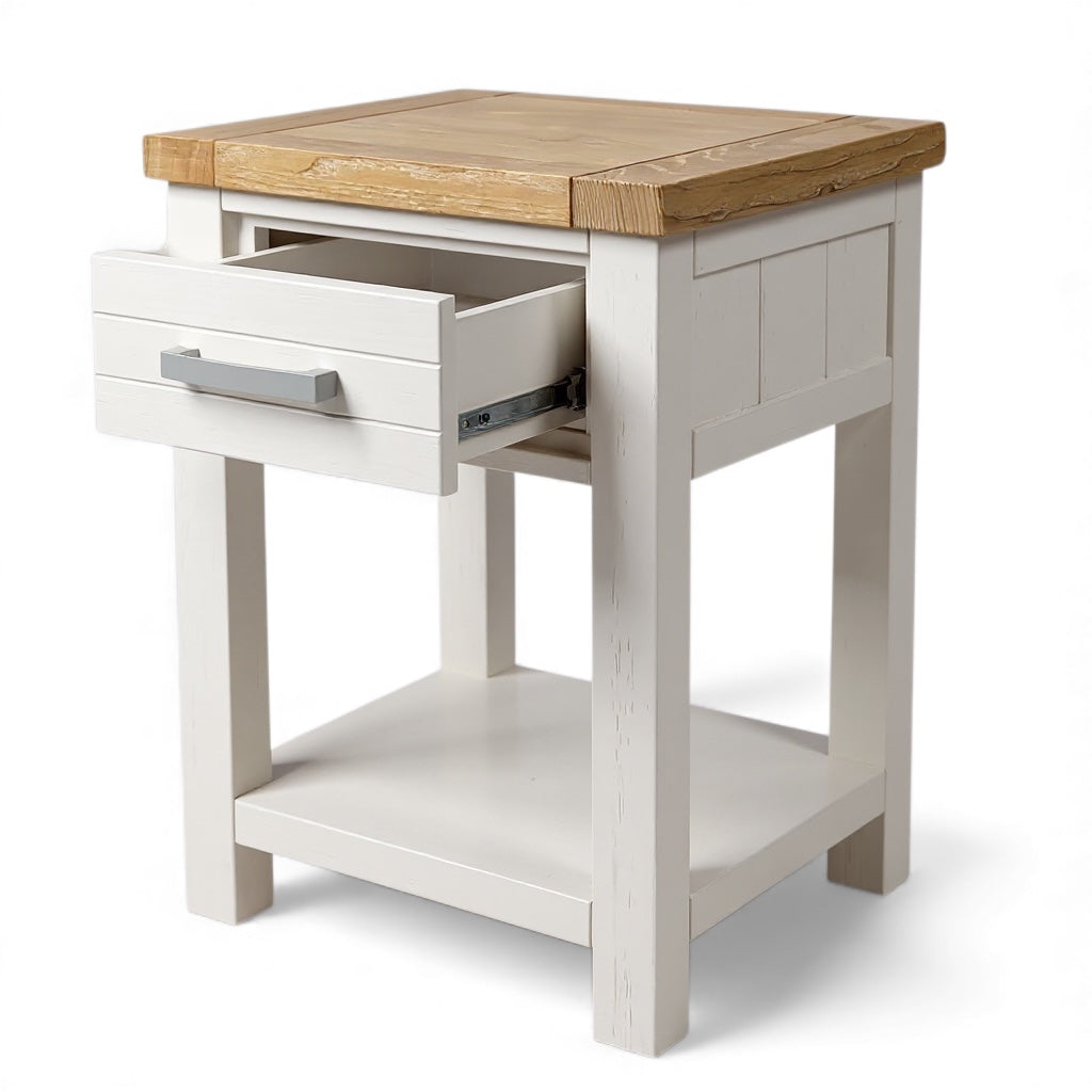 Sicily 1-Drawer Bedside Table