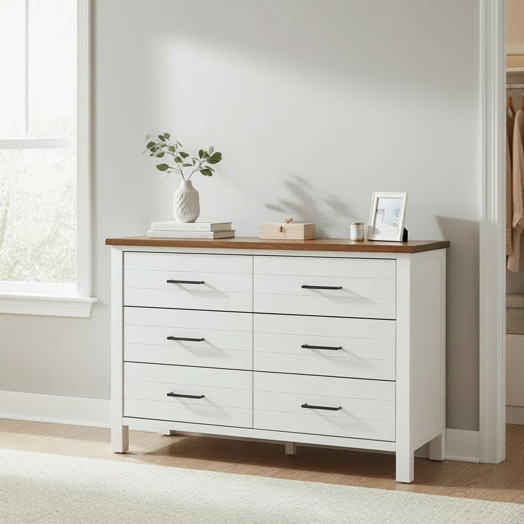 Walton 6-Drawer Lowboy