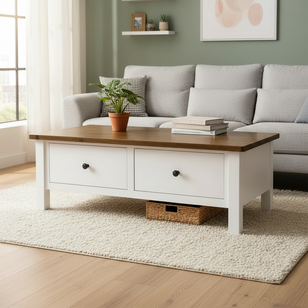 Walton 2 Drw Coffee Table