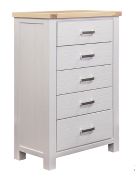 Sicily 5-Drawer Tallboy